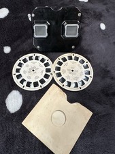 Vintage Sawyer's View-Master Black Viewer. Made In USA View Master W/ 2 Reel. WI