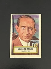 1952 Topps Look 'n See #69 Guglielmo Marconi - VG