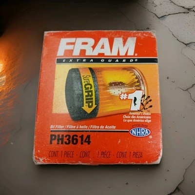 Genuine FRAM Extra Guard PH3614, Oil Change Spin-On Oil Filter