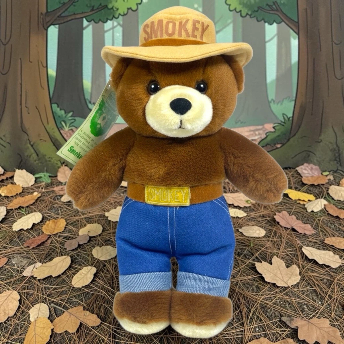 Smokey Bear Vintage Stuffed for sale | eBay