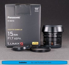 Panasonic LEICA DG SUMMILUX 15 mm  F1.7 ASPH....