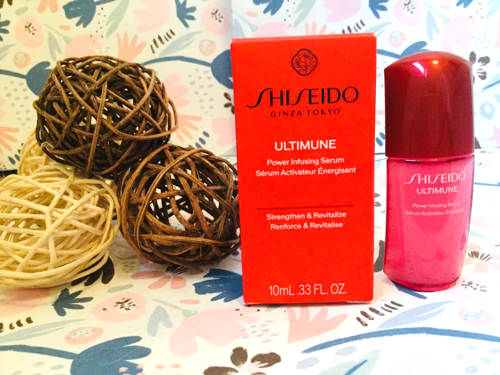 SHISEIDO  Ultimune Power Infusing Serum  Anti Ageing Travel Size  10ml NEW BOXED