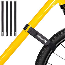 Cinghie Di Fissaggio per Portabici – Set Da 4 Fascette Portabici Regolabili Con 