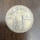 RARE Discoloration - Standing Liberty Quarter 25C Circulated US Coin