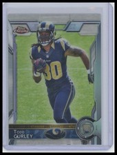 2015 Topps Chrome #110 Todd Gurley Refractor Rookie RC Rams