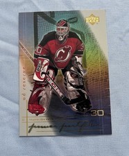 2000-01 UD Reserve Power Portfolios Insert #PP4 Martin Brodeur New Jersey Devils