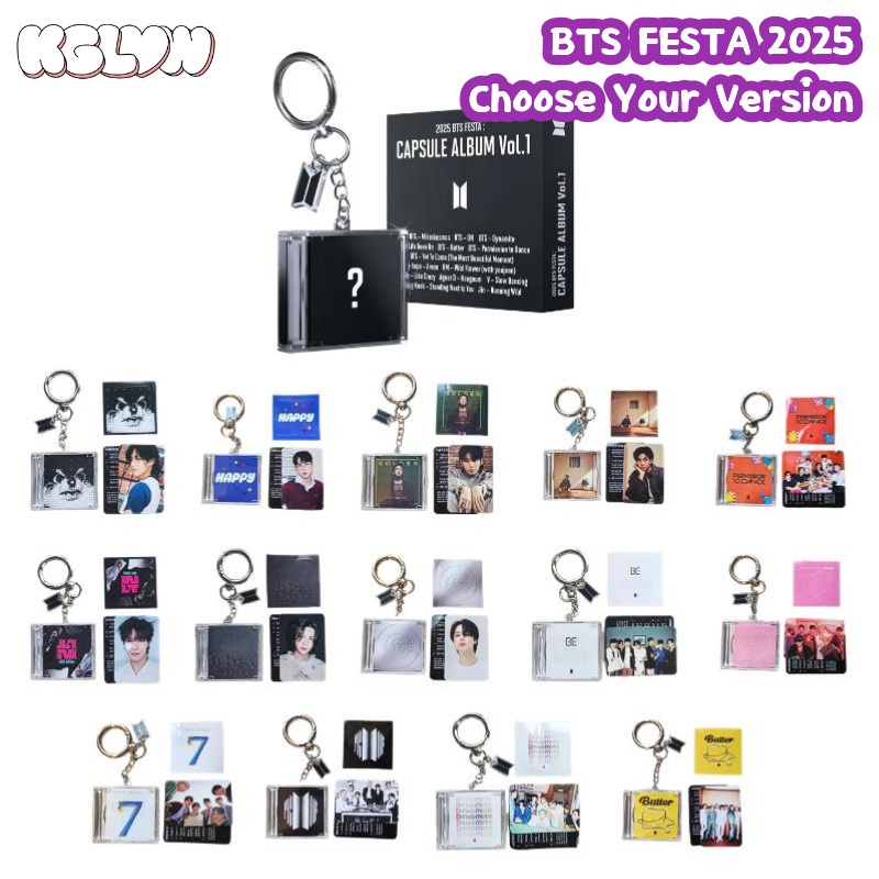 BTS FESTA 2025 Capsule Album Vol.1 Keyring Photocard Official | eBay