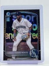 LAZARO MONTES 2025 BOWMAN CHROME REPTILIAN REFRACTOR MARINERS B Q3478