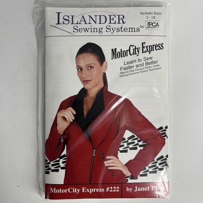 Islander Sewing Systems MotorCity Express Jacket Size 2-24