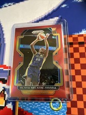 2022 WNBA Panini Prizm Red /199 Olivia Nelson-Ododa Los Angeles Sparks #198 RC