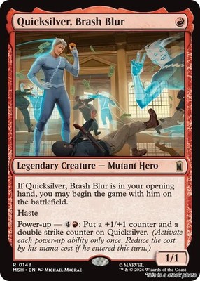 Quicksilver, Brash Blur NM [MSH - 148]