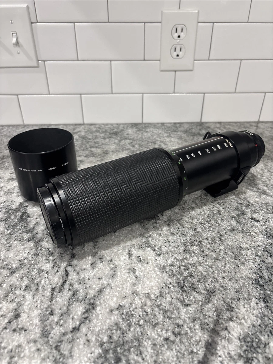 Minolta 500mm Focal f/8 Camera Lenses for sale | eBay