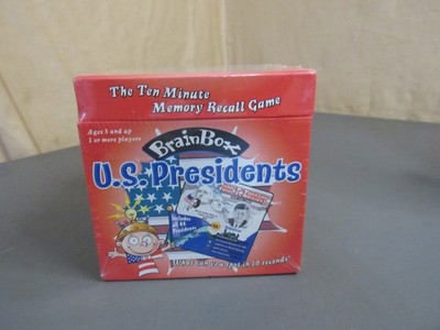 MindWare BrainBox - U.S. Presidents Brain Challenge Game - ages 8+