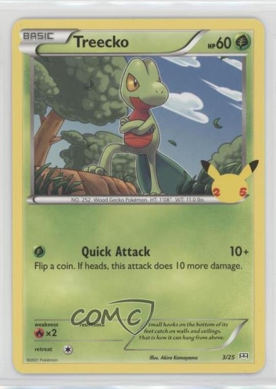 Treecko Pokémon Sword & Shield McDonald's Collection #3