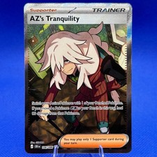 AZ'S TRANQUILITY 106/086 Chaos Rising Ultra Rare Pokemon Holo Near Mint