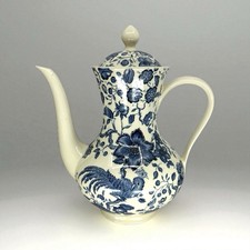 Cafetière ancienne Villeroy & Boch Mettlach Paradiso – décor oiseaux fleurs