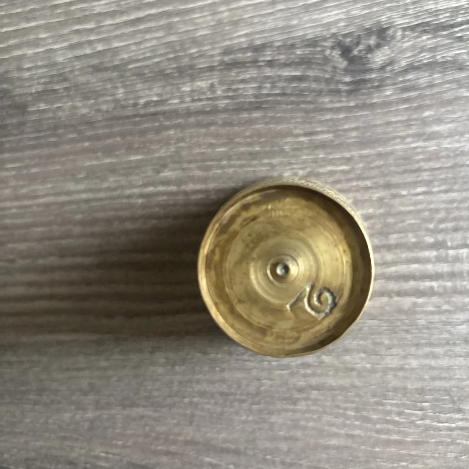 复古黄铜 Lassie Breaker 射击玻璃/水杯手工制作印度巴基斯坦  — 第 4/4 张图片