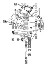 Genuine Mopar Jounce Bumper 52113300AB