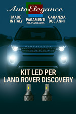 🔥KIT LED D3S 6000K BIANCO CANBUS – Anabbaglianti per Land Rover Discovery🔥