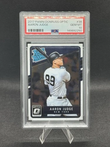 2017 Panini Donruss Optic - Rated Rookies Aaron Judge #38 (RC)