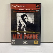 Sony PlayStation 2 Max Payne Video Game 2001 CIB Tested 