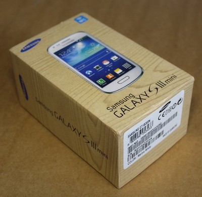 Samsung Galaxy S III Mini Marble White Handy - Brandneu & Originalverpackt