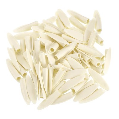 250Pcs 9mm Plastic Pocket Hole Plugs Slant Hole Caps for Wood Working Warm White