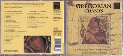 Gregorian Chants A collection of chants and liturgies from the monasterie.. [CD]