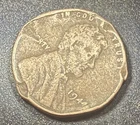 1944 Lincoln Wheat Cent  ~ Strike ~ Off Center ~ Error