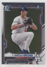 2021 Bowman Draft Chrome Maddux Bruns #BDC-126 16h3