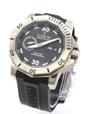 CORUM Admirals 46mm Titanium Diver # 01.0076 500pcs Limited Edition Men's Watch