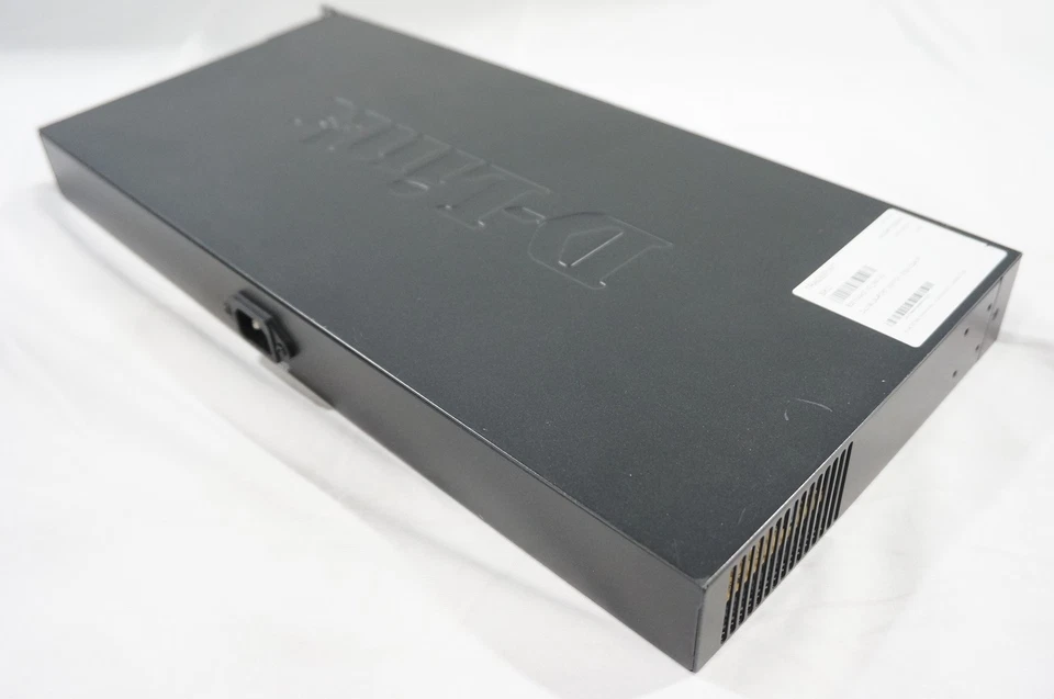 D-Link Web Smart Switch (DGS-1224TP) 24-Port Gigabit PoE Switch with 4 SFP Slots - Image 2 of 2