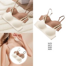 New 2x Comfort Bra Back Closure Lightweight Breathable with Thin Straps Women Br