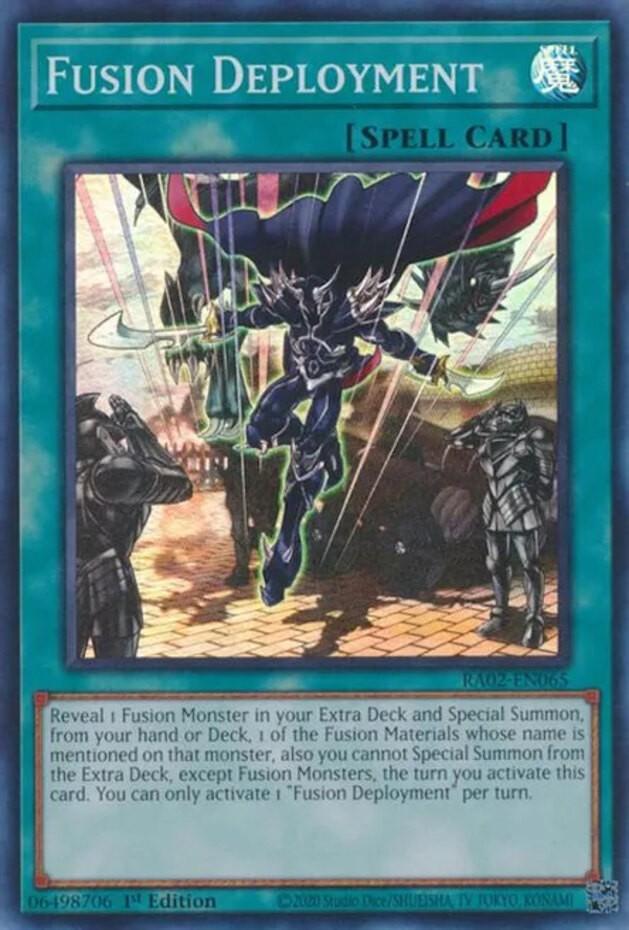 Fusion Deployment - RA02-EN065 - Super Rare - 1st Edition Near Mint
