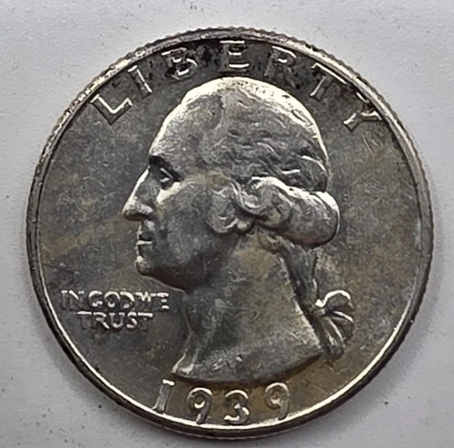 *SILVER* 1939  Washington Quarter -《Great Way To Buy Silver!!》