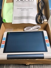 VEVOR Portable Digital Magnifier 8" Touchscreen Video Magnifier NOTES A