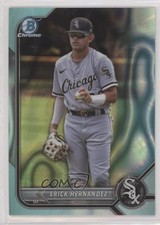 2022 Bowman Draft Chrome Aqua Lava Refractor 15/199 Erick Hernandez #BDC-57 6u5