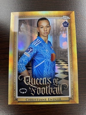 2022-23 Topps Chrome UEFA Women's CHRISTIANE ENDLER RC #Q-1 QUEENS OF FOOTBALL