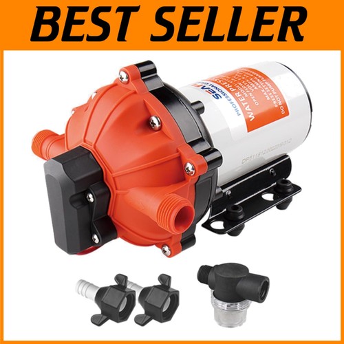 High-Performance 55-Series Diaphragm Pump - 12V, 60 PSI Pressure Switch Included - Picture 1 of 11