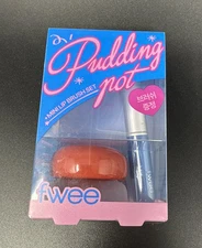 FWEE Lip & Cheek Blurry Pudding Pot + Mini Brush Set NY#44