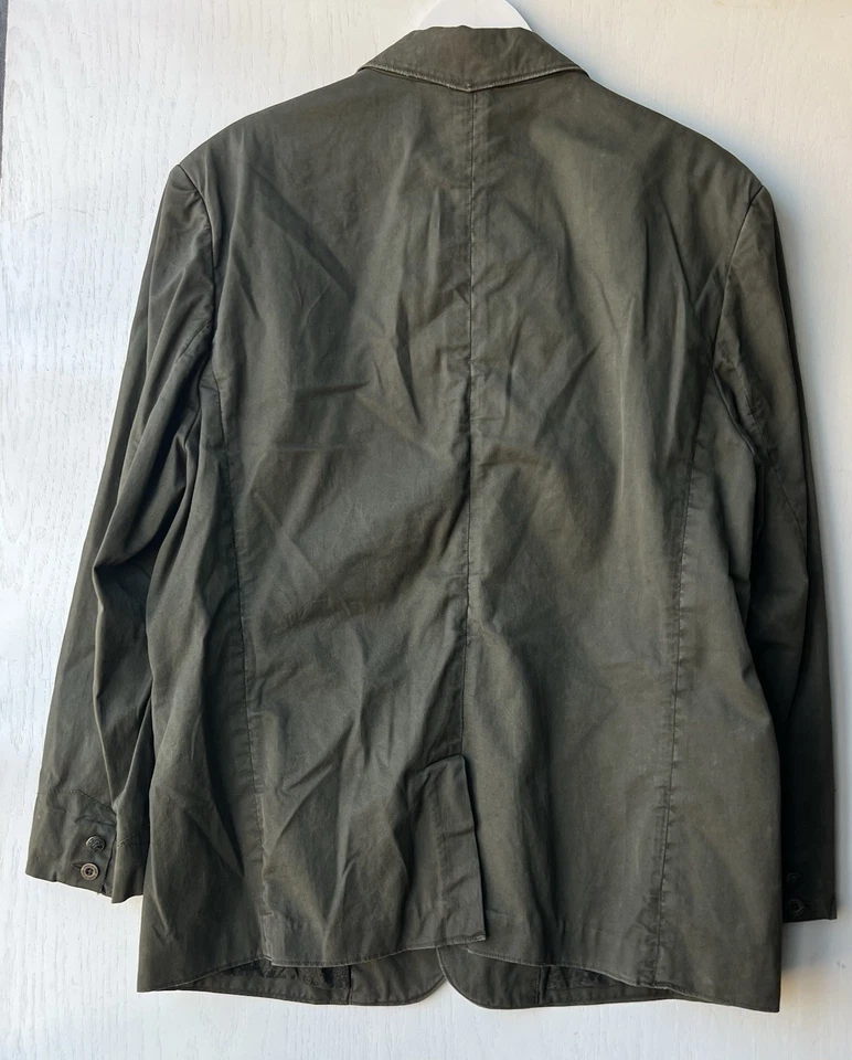 Hause House Of Howe Black Cotton Blazer Coat Size 46 - Image 2 of 4