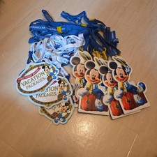 Disney Tokyo Disney Resort Vacation Set Mickey Pass Case 7 Items Used