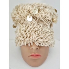 VINTAGE NEW 1960's Imported by Andrew St John 100 Acrylic Hat w/Design Japan