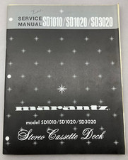 Marantz SD1010 Original Service Manual Free Shipping