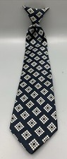 Vintage 1960  s-1970  s Wembley Wemlon Fabric Clip On Tie-17  