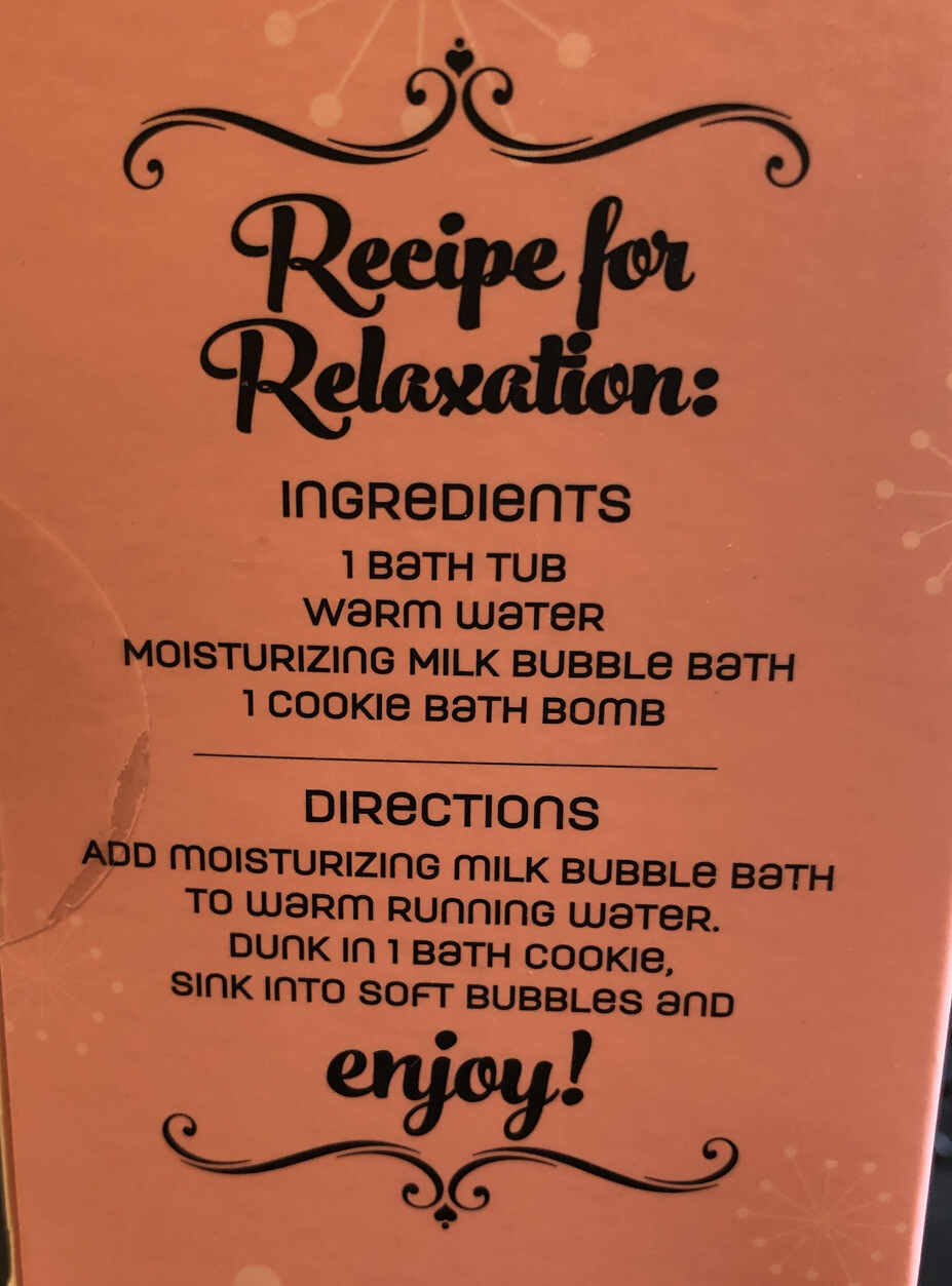 Luxe Milk & Cookies Bubble Bath And Bath Bombs Tub Time Retreat by Mr