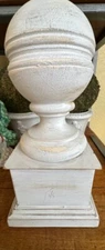 NEWEL POST CAP ON BASE 12.5" H