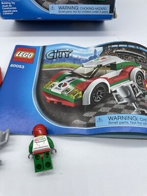 Lego 60053 City Race Car Set  -Complete w/Box and Manual!