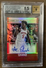 2020 CONTENDERS DRAFT PICKS ANTHONY EDWARDS RC GAME DAY PROSPECT TICKET AUTO 1/5