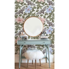 Butterflies among flowers Removable wallpaper colorful Home Decor